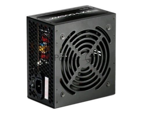 Блок питания Zalman ZM500-LXII <500W, (20+4+4+4) pin, 2x(6+2) pin, 6xSATA, 3xMolex, 12 см, кабель питания, 84%, Active P