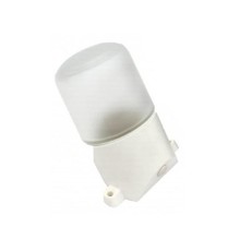 ЭРА Б0048407 Светильник НББ 01-60-002 для бани пластик/стекло наклонный IP65 E27 max 60Вт 158х116х85 белый 