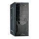 Компьютерный корпус Miditower Exegate EX280387RUS CP-604 Black, ATX, <CP400W, 80mm>, 2*USB, Audio