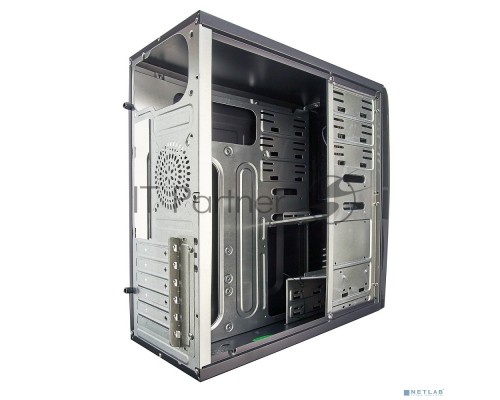 Компьютерный корпус Miditower Exegate EX280387RUS CP-604 Black, ATX, <CP400W, 80mm>, 2*USB, Audio