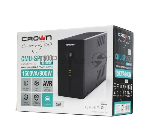Источник бесперебойного питания CMU-SP1500EURO USB