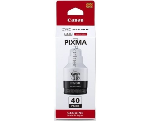 Контейнер с чернилами Canon GI-40 BK для GM2040/G5040/G6040. Чёрный. 6000 страниц.