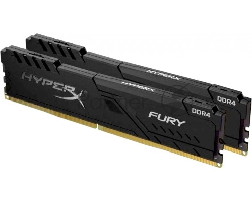 Память оперативная Kingston 32GB 3200MHz DDR4 CL16 DIMM (Kit of 2) HyperX FURY Black