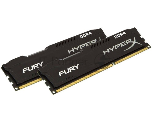 Память оперативная Kingston 32GB 3200MHz DDR4 CL16 DIMM (Kit of 2) HyperX FURY Black