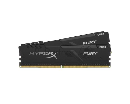 Память оперативная Kingston 32GB 3200MHz DDR4 CL16 DIMM (Kit of 2) HyperX FURY Black