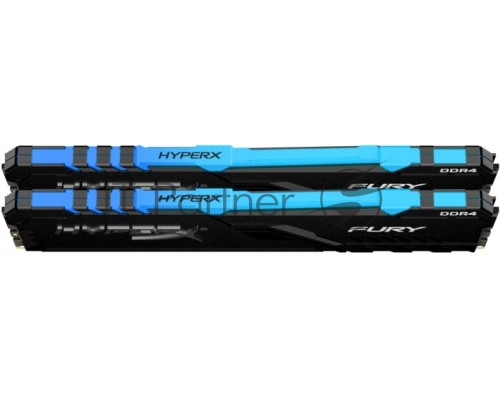 Память оперативная Kingston 16GB 3000MHz DDR4 CL15 DIMM (Kit of 2) HyperX FURY RGB