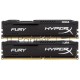 Память оперативная Kingston 16GB 2666MHz DDR4 CL16 DIMM (Kit of 2) 1Rx8 HyperX FURY Black