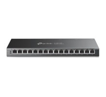 TP-Link TL-SG116P Настольный коммутатор с 16 гигабитными портами PoE+