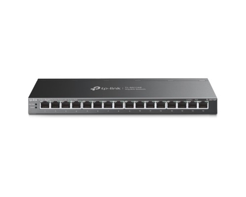 [Сетевое оборудование] TP-Link TL-SG116P Настольный коммутатор с 16 гигабитными портами PoE+