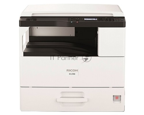 Цифровое МФУ Ricoh M 2700(A3, 27 стр/мин,копир/принтер/цв.сканер/сеть/дуплекс/автоподатчик/девелопер/тонер