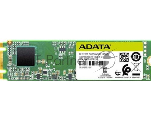 Накопитель SSD ADATA M.2 SATA III 120Gb ASU650NS38-120GT-C SU650 2280 (ASU650NS38-120GT-C)