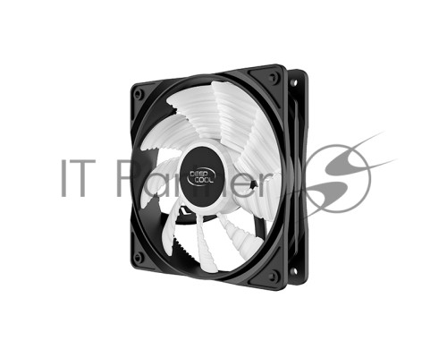 Вентилятор DEEPCOOL RF120B 120x120x25мм (96шт./кор, LED Blue подсветка, 1300об/мин) Retail