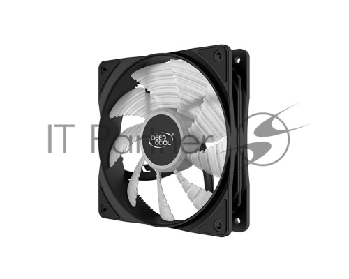 Вентилятор DEEPCOOL RF120B 120x120x25мм (96шт./кор, LED Blue подсветка, 1300об/мин) Retail