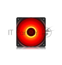 Вентилятор DEEPCOOL RF120R 120x120x25мм (96шт./кор, LED Red подсветка, 1300об/мин) Retail