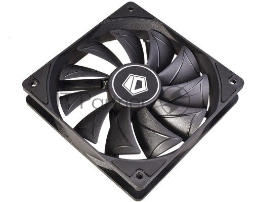 Вентилятор ID-COOLING XF-12025-SD-K 120x120x25мм (80шт./кор, PWM, Low Noise, резиновые углы, 700-1800об/мин, черная крыльчатка) BOX Вентилятор ID-COOLING XF-12025-SD-K 120x120x25мм (80шт./кор, PWM, Low Noise, резиновые углы, 700-1800об/мин, черная крыльчатка) BOX