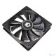 Вентилятор ID-COOLING XF-12025-SD-K 120x120x25мм (80шт./кор, PWM, Low Noise, резиновые углы, 700-1800об/мин, черная крыльчатка) BOX