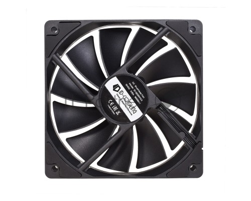 Вентилятор ID-COOLING XF-12025-SD-K 120x120x25мм (80шт./кор, PWM, Low Noise, резиновые углы, 700-1800об/мин, черная крыльчатка) BOX Вентилятор ID-COOLING XF-12025-SD-K 120x120x25мм (80шт./кор, PWM, Low Noise, резиновые углы, 700-1800об/мин, черная крыльчатка) BOX