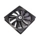 Вентилятор ID-COOLING XF-12025-SD-K 120x120x25мм (80шт./кор, PWM, Low Noise, резиновые углы, 700-1800об/мин, черная крыльчатка) BOX