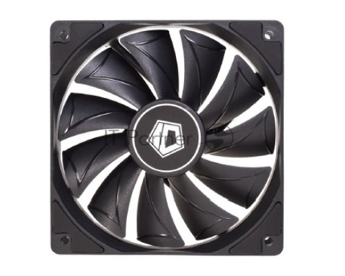 Вентилятор ID-COOLING XF-12025-SD-K 120x120x25мм (80шт./кор, PWM, Low Noise, резиновые углы, 700-1800об/мин, черная крыльчатка) BOX Вентилятор ID-COOLING XF-12025-SD-K 120x120x25мм (80шт./кор, PWM, Low Noise, резиновые углы, 700-1800об/мин, черная крыльчатка) BOX