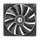 Вентилятор ID-COOLING XF-12025-SD-K 120x120x25мм (80шт./кор, PWM, Low Noise, резиновые углы, 700-1800об/мин, черная крыльчатка) BOX