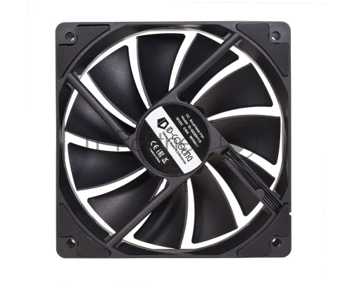 Вентилятор ID-COOLING XF-12025-SD-K 120x120x25мм (80шт./кор, PWM, Low Noise, резиновые углы, 700-1800об/мин, черная крыльчатка) BOX Вентилятор ID-COOLING XF-12025-SD-K 120x120x25мм (80шт./кор, PWM, Low Noise, резиновые углы, 700-1800об/мин, черная крыльчатка) BOX