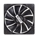 Вентилятор ID-COOLING XF-12025-SD-K 120x120x25мм (80шт./кор, PWM, Low Noise, резиновые углы, 700-1800об/мин, черная крыльчатка) BOX