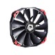 Вентилятор ID-COOLING NO-14025K 140x140x25мм (24шт./кор, PWM, Low Noise, резиновые углы, черный, 800-1600об/мин) BOX