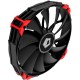 Вентилятор ID-COOLING NO-14025K 140x140x25мм (24шт./кор, PWM, Low Noise, резиновые углы, черный, 800-1600об/мин) BOX