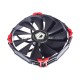 Вентилятор ID-COOLING NO-14025K 140x140x25мм (24шт./кор, PWM, Low Noise, резиновые углы, черный, 800-1600об/мин) BOX
