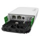Точка доступа Mikrotik RBwAPGR-5HacD2HnD&;R11e-LTE wAP ac LTE Kit with four core 710MHz CPU, 128MB RAM, 2x Gigabit LAN, built-in 2.4Ghz 802.11b/g/n Dual Chain wireless with integrated antenna, built-in 5Ghz 802.11an/ac Dual Chain wireless with integrated