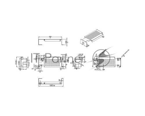 FPM-3001G-ADKE   Брекет (скоба) для крепления мониторов FPM-3000 15