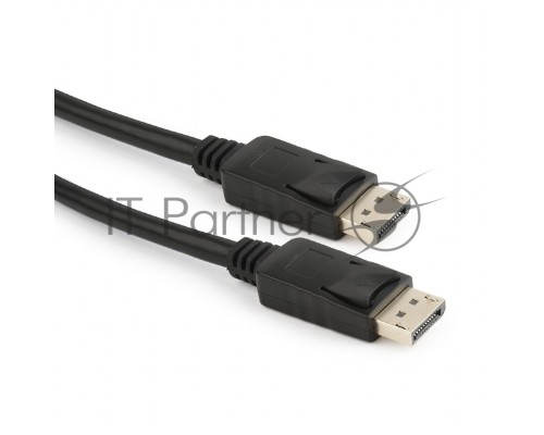 Кабель DisplayPort Cablexpert CC-DP3-2M, v1.3, 2м, 20M/20M, черный, экран, пакет Кабель DisplayPort Cablexpert CC-DP3-2M, v1.3, 2м, 20M/20M, черный, экран, пакет