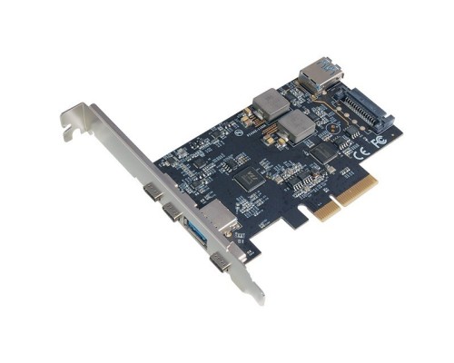 [Контроллер] Controller ST-Lab, PCI-E x1, U-2340, 1xUSB3.1(A) +3xUSB3.1(C)+1 int USB3.1(A) 10Gbps,Ret