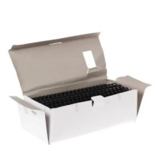 Пружины для переплета пластиковые Lamirel, 14 мм. Цвет: черный, 100 шт в упаковке.