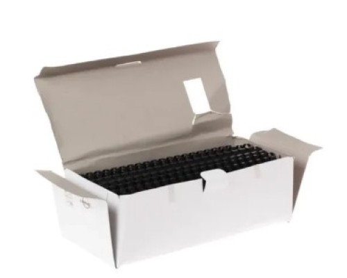 [Расходные материалы] Пружины для переплета пластиковые Lamirel, 14 мм. Цвет: черный, 100 шт в упаковке.