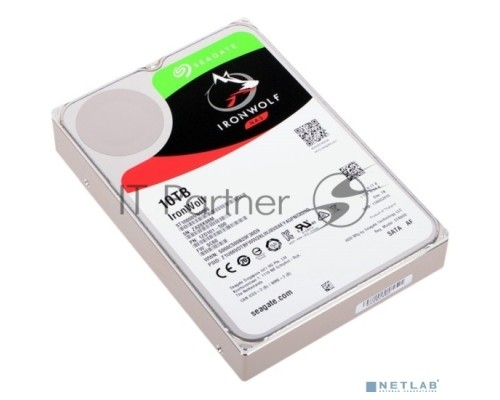 Жесткий диск HDD 10Tb Seagate IronWolf ST10000VN0008 3.5