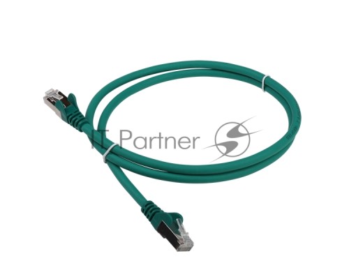 Патч-корд LANMASTER LSZH FTP кат.6, 2.0 м, зеленый