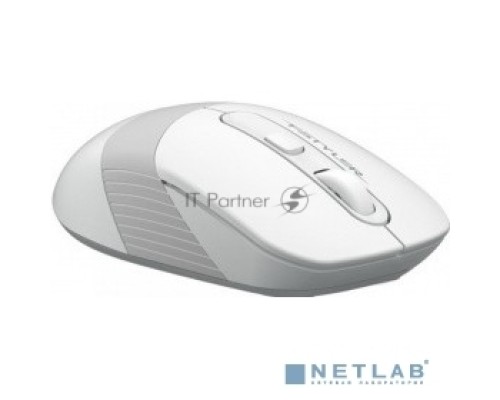 Мышь беспроводная A4Tech Fstyler FG10 белый/серый, 2000 dpi, радиоканал, USB, кнопки - 4
