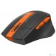 Мышь беспроводная A4Tech Fstyler FG30 серый/оранжевый, 2000 dpi, радиоканал, USB, кнопки - 5
