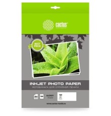 Фотобумага Cactus CS-GA4180100ED A4/180г/м2/100л./белый глянцевое для струйной печати