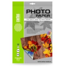 Фотобумага Cactus CS-MA322050DS, A3, для струйной печати, 50л, 220г/м2, белый, покрытие матовое /матовое