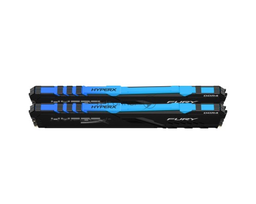 Память оперативная Kingston 32GB 3466MHz DDR4 CL16 DIMM (Kit of 2) HyperX FURY RGB