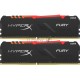 Память оперативная Kingston 32GB 3466MHz DDR4 CL16 DIMM (Kit of 2) HyperX FURY RGB