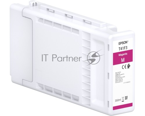 Картридж Epson T41F340 (C13T41F340) Singlepack UltraChrome XD2 пурпурный (350 мл) для SureColor T3400, T3400N, T3405, T3405N, T5400, T5400M, T5405
