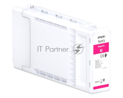 Картридж Epson T41F340 (C13T41F340) Singlepack UltraChrome XD2 пурпурный (350 мл) для SureColor T3400, T3400N, T3405, T3405N, T5400, T5400M, T5405