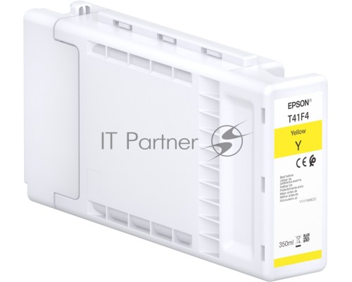 Картридж Epson T41F440 (C13T41F440) Singlepack UltraChrome XD2 желтый (350 мл) для SureColor T3400, T3400N, T3405, T3405N, T5400, T5400M, T5405