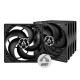 Вентилятор Case fan ARCTIC P14 PWM PST Value Pack (black/black) (ACFAN00138A)