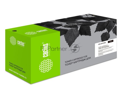 Картридж лазерный Cactus CS-CF470X черный (28000стр.) для HP Color LJ Enterprise Flow M681dh/M681f/M682z