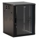 Шкаф настенный Hyperline TWB-1266-GP-RAL900419-дюймовый (19
