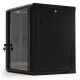 Шкаф настенный Hyperline TWB-1266-GP-RAL900419-дюймовый (19